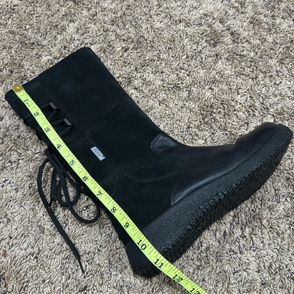 Ecco Girl Warm Wool Lining Dress Boots Size 33 (US 2)